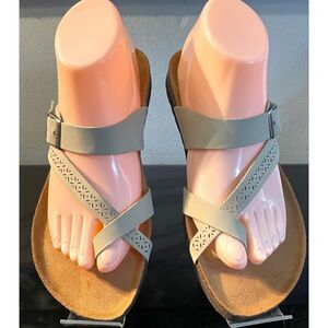 Lower East Side Women's Opal Sandal NWOT ~Taupe Size 8